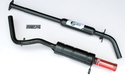 METRO 1 7/8" TWIN BOX  EXHAUST SYSTEM (LST021K)