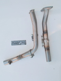 CARB DOWN-PIPE WITH LINK-PIPE (LD003C) 