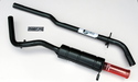 METRO 2" SINGLE BOX EXHAUST SYSTEM (LS023)