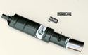 1 3/4" CENTRE EXIT BOXTER SILENCER WITH ADAPTOR (LRH01B/BA)